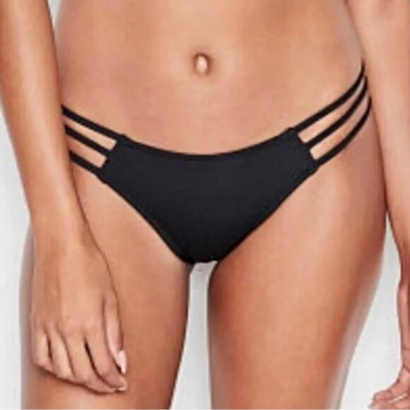 Victoria's Secret the Tease Halter & Strappy Cheeky Bottom Bikini Set - Picture 11 of 12